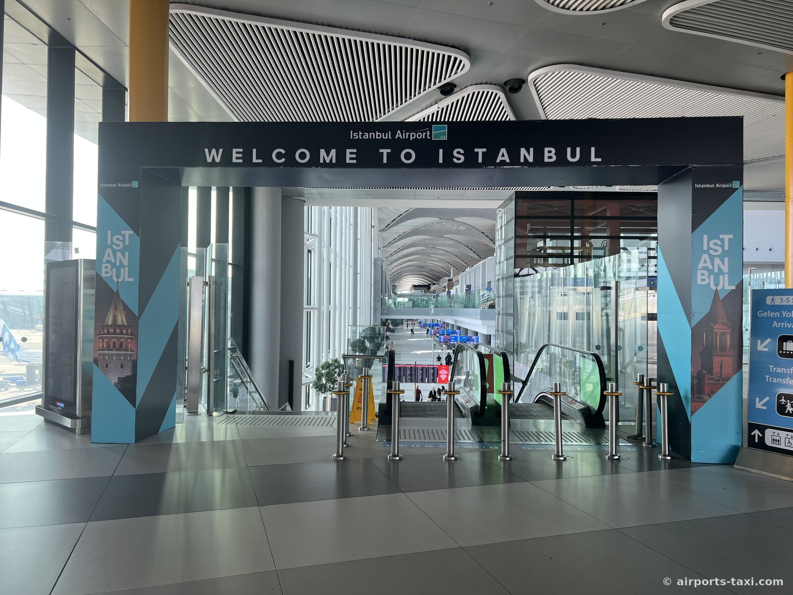 Meet and greet arrivals hall Istanbul Airport (IST)